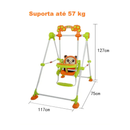 O Balanço Mais Divertido com Sons, Cinto de Segurança e Painel Interativo – Diversão para Crianças de 1 a 7 Anos
