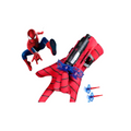 Luva Lança Teia Brinquedo Homem Aranha Simulador de teia lançador de ventosa