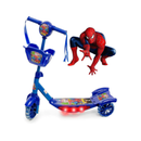 Patinete Musical 3 Rodas Infantil Cesta E Luzes