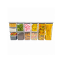 Kit 12 Potes Hermeticos Acrilico Potes Mantimentos