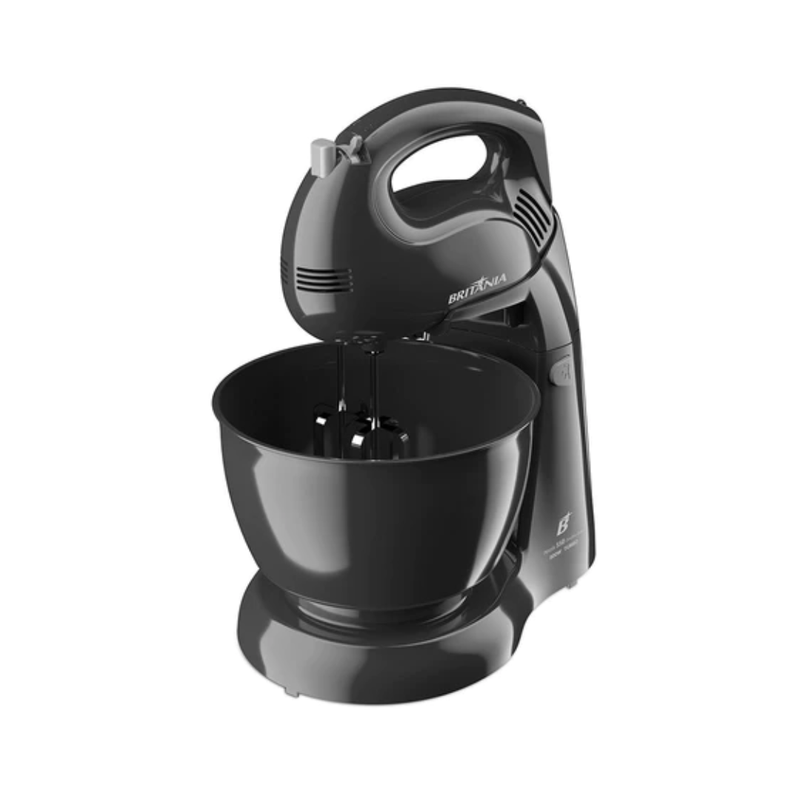 Batedeira Britânia Turbo Double Bowl Pérola 500W 2 Tigelas