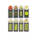 Cortador Ralador Legumes Fatiador Verduras Frutas Multifuncional