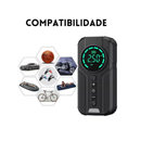 Bomba de Ar Portatil Compressor Inflator Multi-função 4 em 1 PowerBank 8kmah Bateria