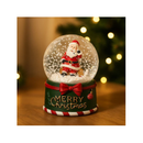 Globo De Neve Natalino com Led e Papai Noel Decorativo