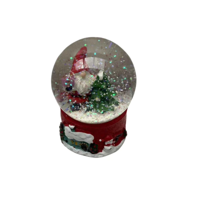 GLOBO DE NEVE Enfeite natalino resina