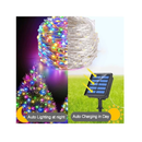 20Metros LED luzes de corda solares para festas e encontros