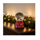 Globo de Neve Natalino 17,5cm com LED e Música