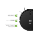Aspirador de pó robô Philco 3 em 1 Com Mop Preto