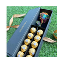 Rosa Galáxia Ouro - Pague 1 e Leve os bombons