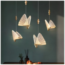 Luminária Led Borboleta 3000k Cor Dourado 127/220v